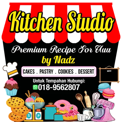 Contoh rekaan sticker produk 049: Kitchen Studio