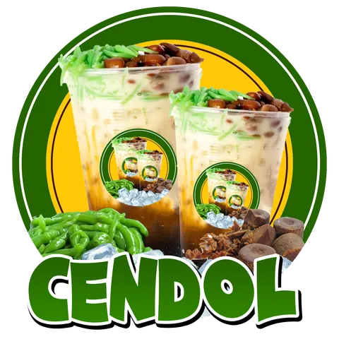 Contoh rekaan sticker produk 056: Cendol Ani