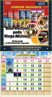 Kalendar 2027 untuk FOREVER