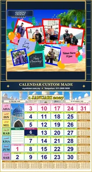 Kalendar 2027 untuk HAPPY FAMILY 2