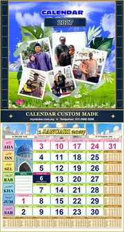 Kalendar 2027 untuk HAPPY FAMILY 2 KECIK
