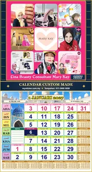 Kalendar 2027 untuk MARYKAY