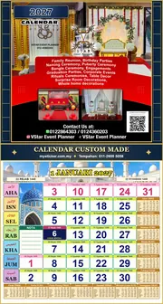 Kalendar 2027 untuk STAR EVENT PLANNER