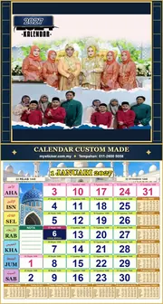 Kalendar 2027 untuk IMRAN TAMIR