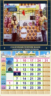 Kalendar 2027 untuk KERIA ZAKIAH