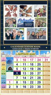 Kalendar 2027 untuk NURUL SAZATUL
