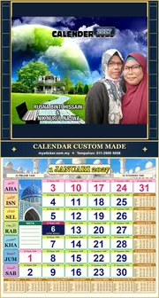 Kalendar 2027 untuk RUSNA