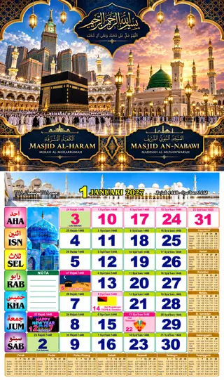 Readymade Islamic 2027 design nombor 22