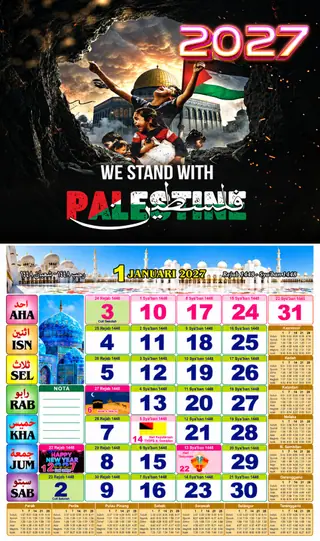 Readymade Islamic 2027 design nombor 3