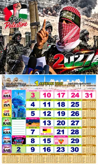 Readymade Islamic 2027 design nombor 4