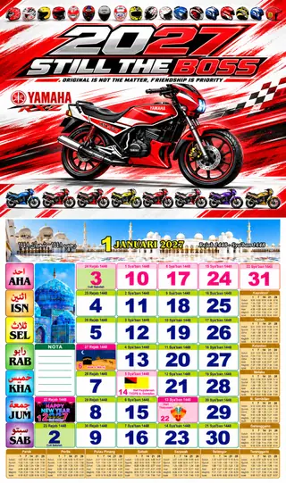 Readymade Islamic 2027 design nombor 48