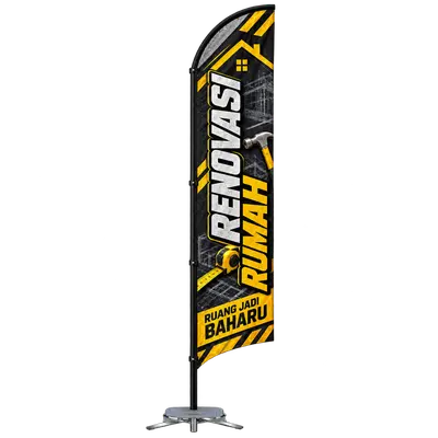 Contoh reka bentuk windflag #068 untuk Kontraktor renovasi rumah