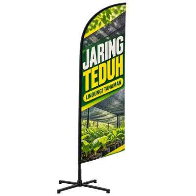 Contoh reka bentuk windflag #146 untuk Kedai jaring pertanian