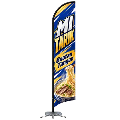 Contoh reka bentuk windflag #157 untuk Kedai mi tarik