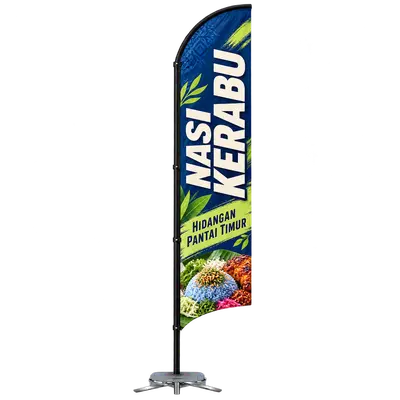 Contoh reka bentuk windflag #159 untuk Kedai nasi kerabu