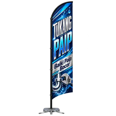Contoh reka bentuk windflag #186 untuk Tukang paip