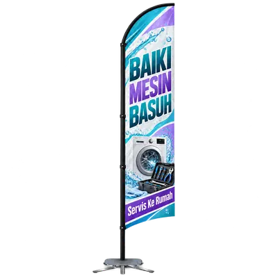Contoh reka bentuk windflag #189 untuk Servis baiki mesin basuh