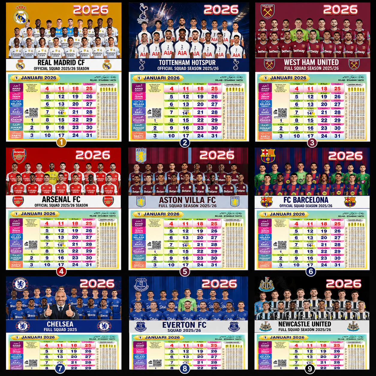 Kalender Readymade