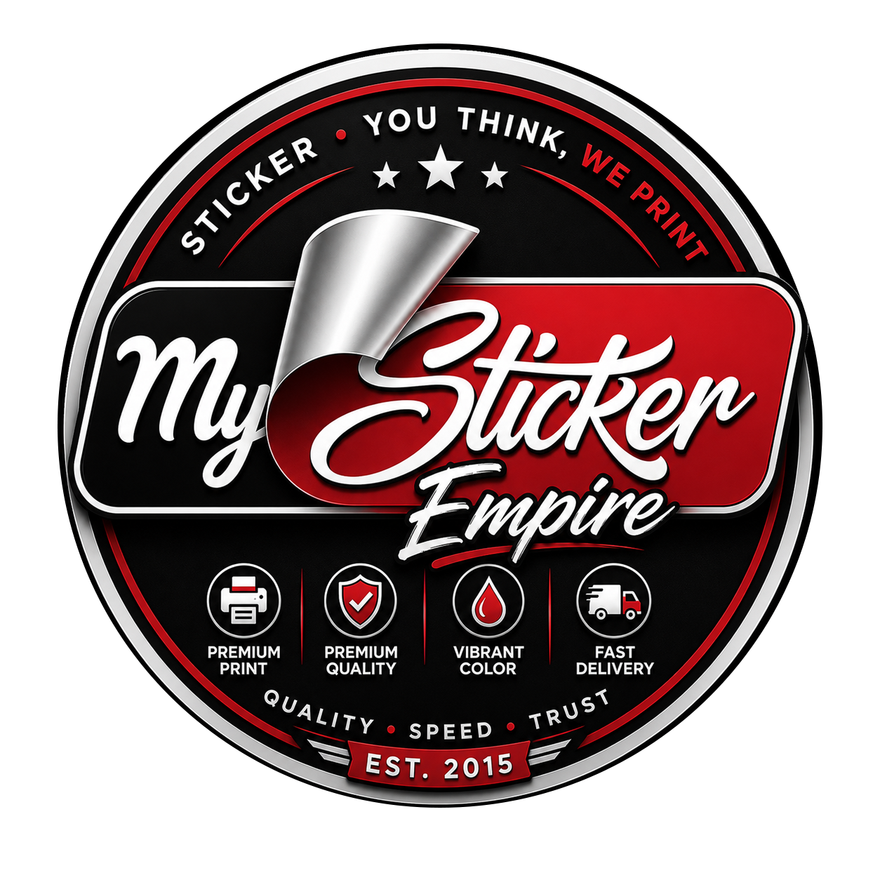 Logo My Sticker Empire