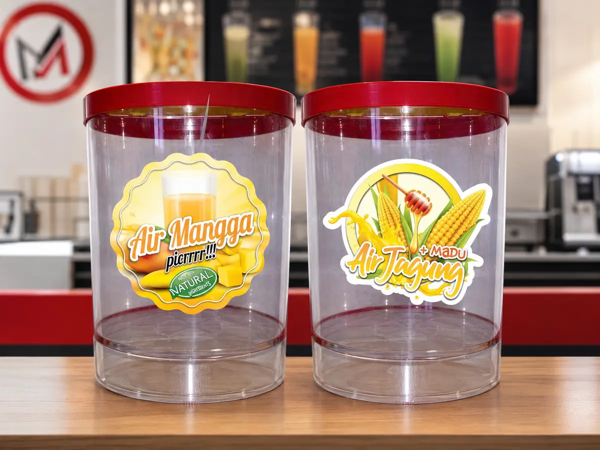 Drink Container Stickers