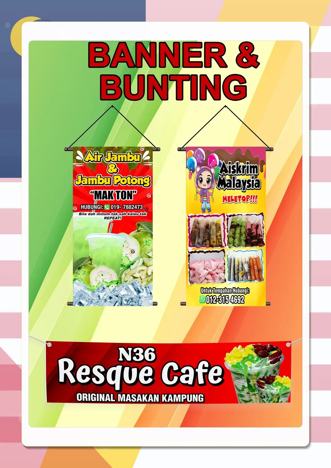 Custom Banner Designs BB9–BB15