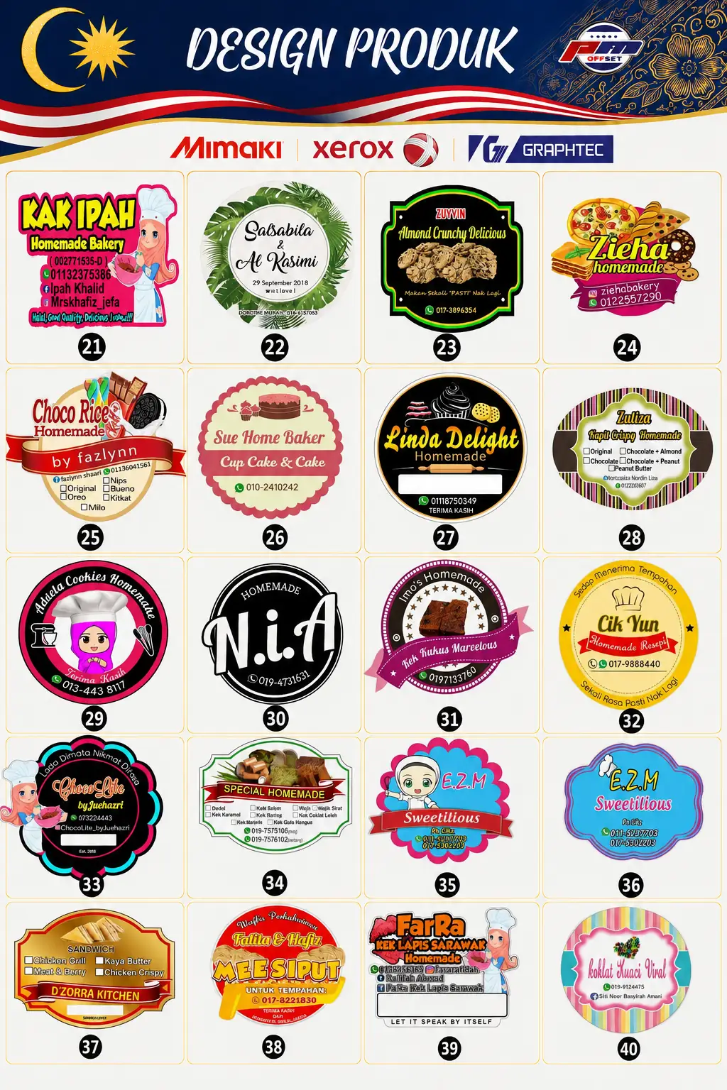 Product Sticker Designs 21–40