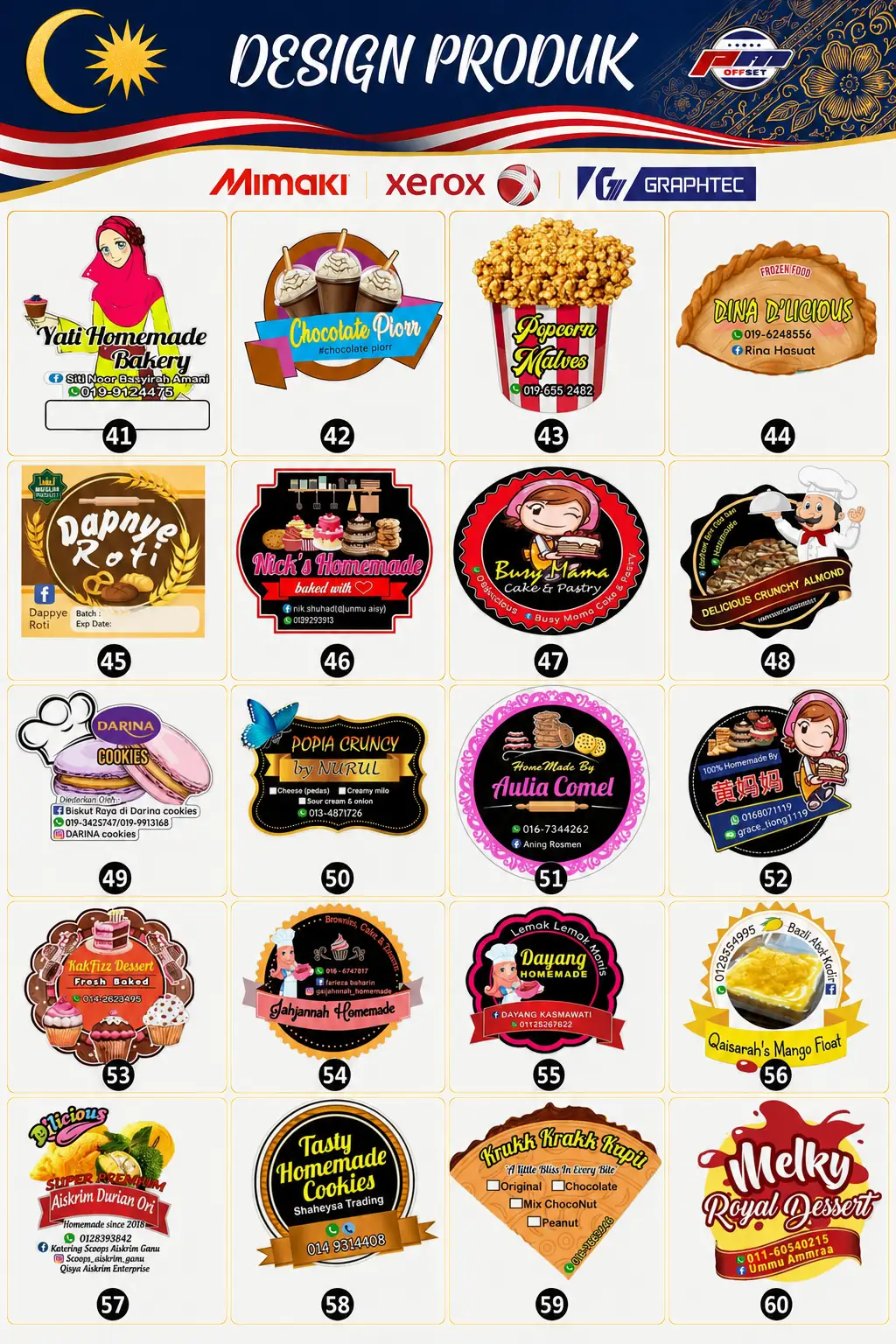 Product Sticker Designs 41–60