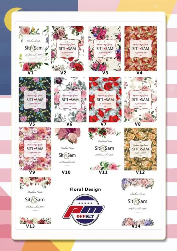 Wedding Sticker Design Collection 19